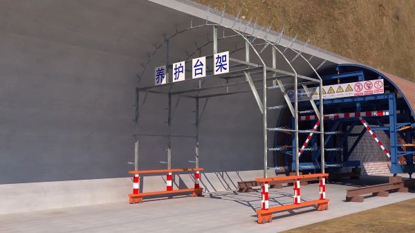 台南隧道施工动画制作公司 - 隧道施工工艺和施工方法 - 隧道施工汇报动画视频 - bim 工程施工动画